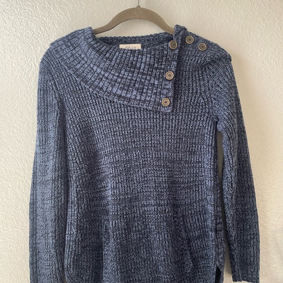 Style & Co Womens Envelope Neck Kangaroo Pocket Knit Sweater Sz PP00. - Picture 7 of 7